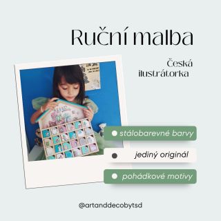 Nádherné ručně malované kalendáře😍 Na e-shopu teď najdete k výběru dva 🔥...