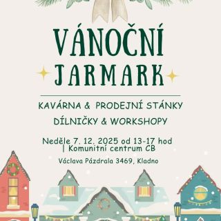 Jedny z posledních jarmarků v roce 2025 😎 Přijďte si nakoupit českou autorskou tvorbu, posedět s přáteli nad kávou či...